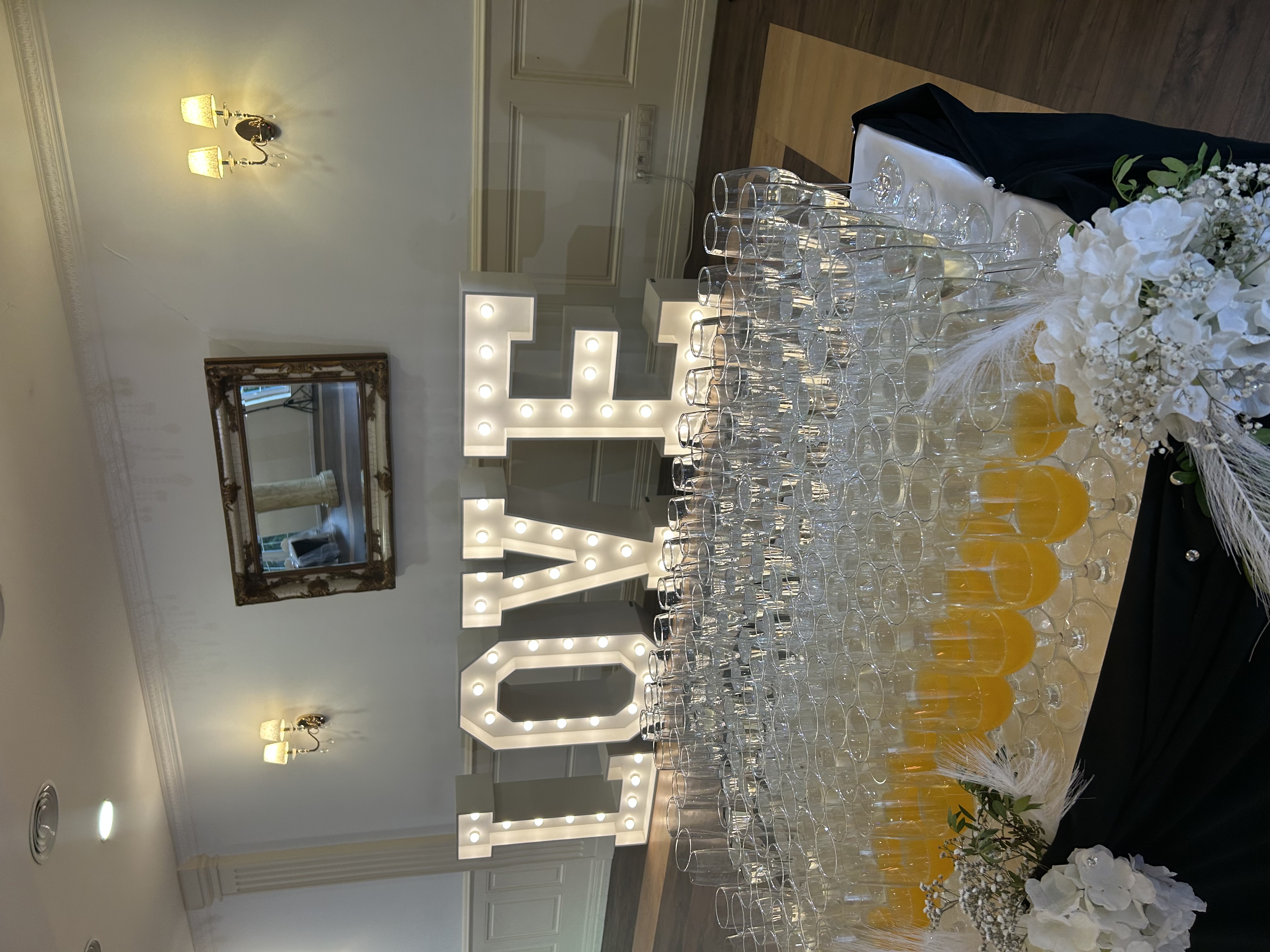 Sala Złota podczas przygotowań